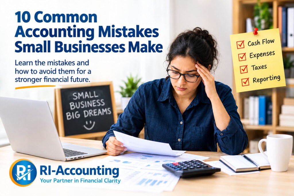 10 Common Accounting Mistakes Small Businesses Make and How to Avoid Them
